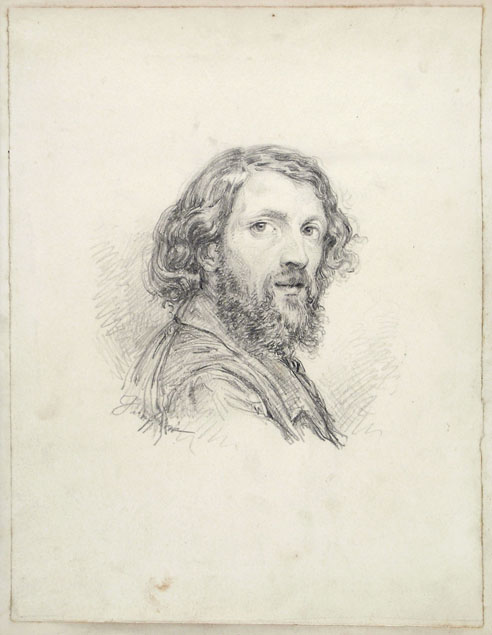 Federico Faruffini, portrait of  Piccio